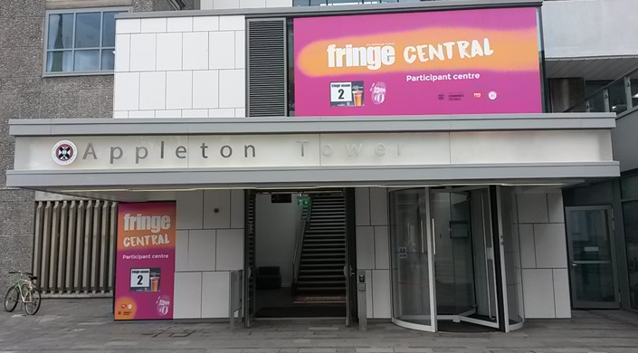 Fringe Central at Appleton Tower