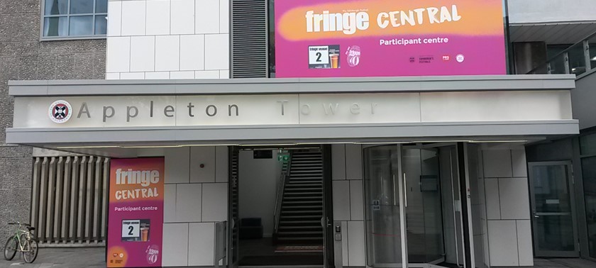 Fringe Central at Appleton Tower