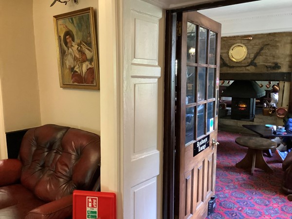 Stow Lodge Hotel  resident lounge doorway
