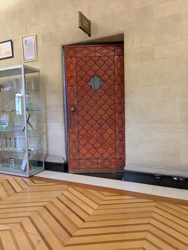 Image of an ornate door
