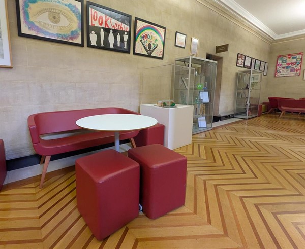 Image of seats and tables