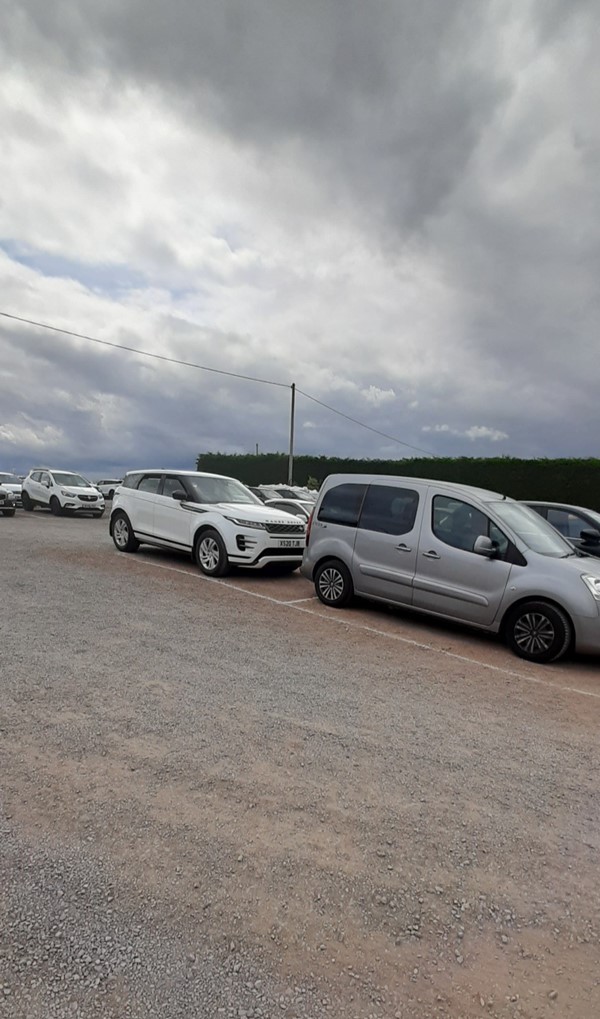 Garden centre car park