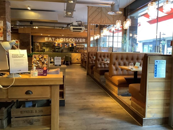 Restaurant area.