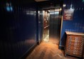Area in front of lift on basement level