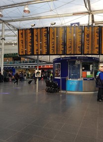 Manchester Piccadilly Train Station