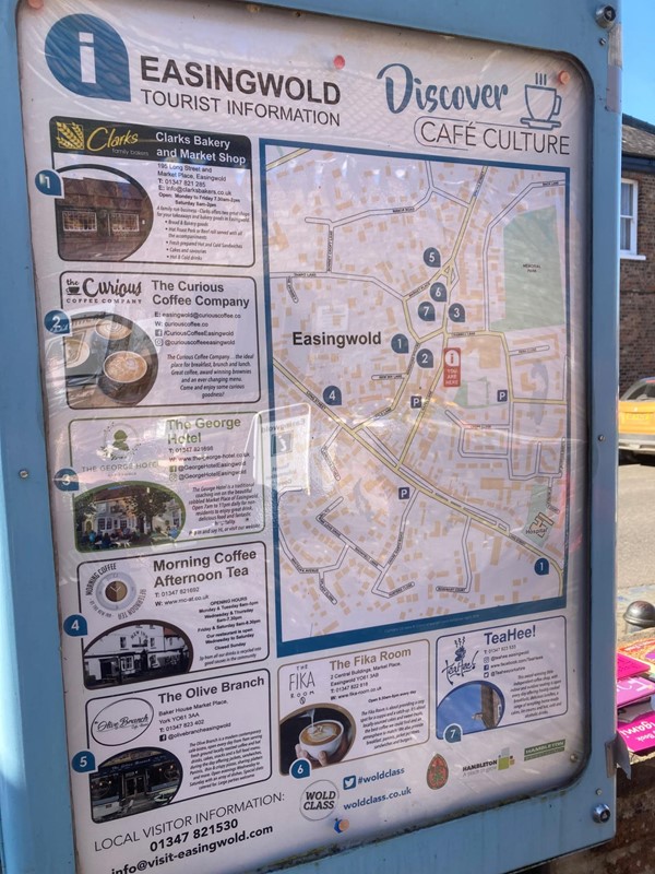 Picture of Easingwold Tourist Information information board