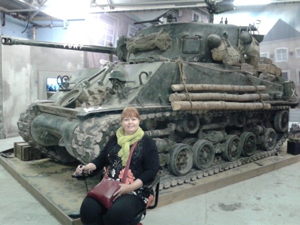 The tank from Fury...!!
