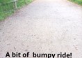 A bit of a bumpy ride
