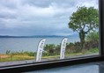 View of Fintry Bay out of the restaurant window.