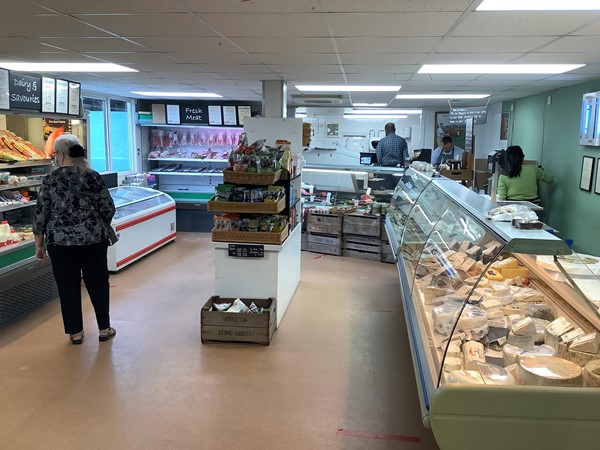 (3) wheelchair friendly shop