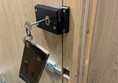 Image of a RADAR key in a lock