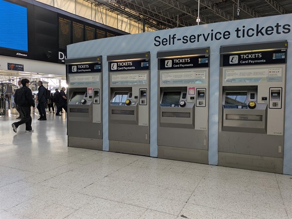 Image of ticket machines
