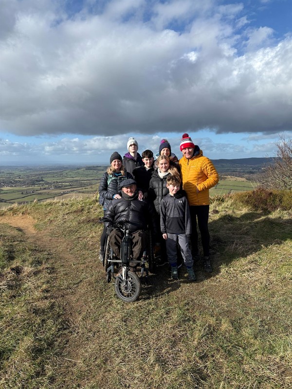 Image of a group of people in field