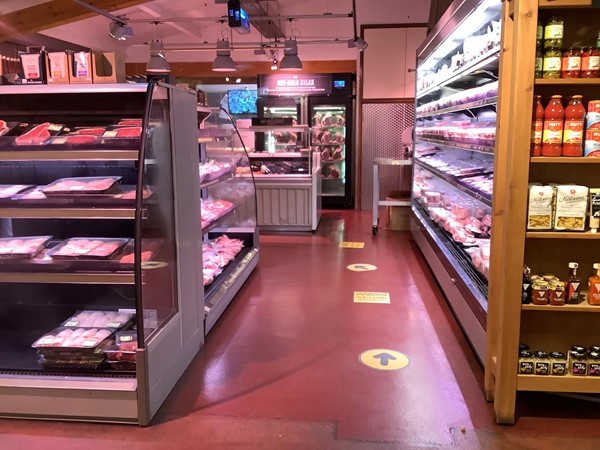 4 meat department.