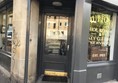 Exterior of shop, step free.