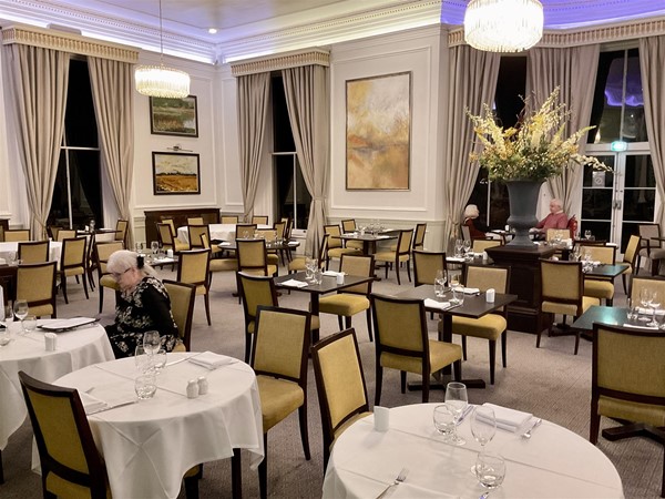 Image of a dining area.