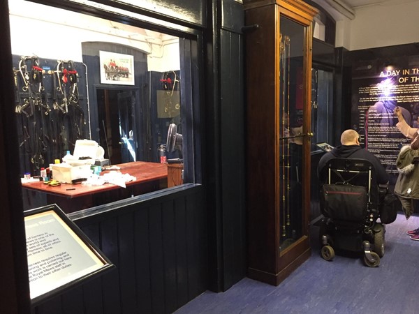 Tack Room at the Royal Mews Stables