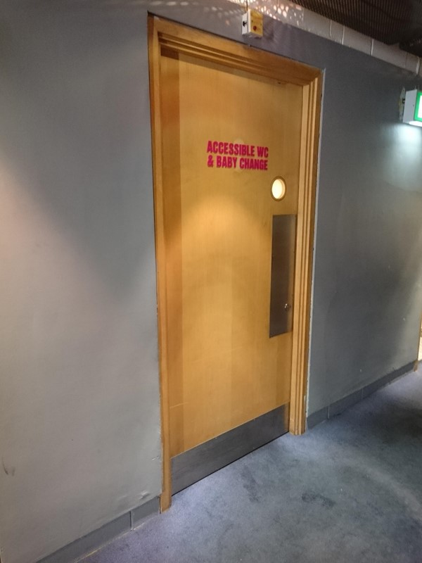 Picture of Traverse Theatre - Accessible toilet door