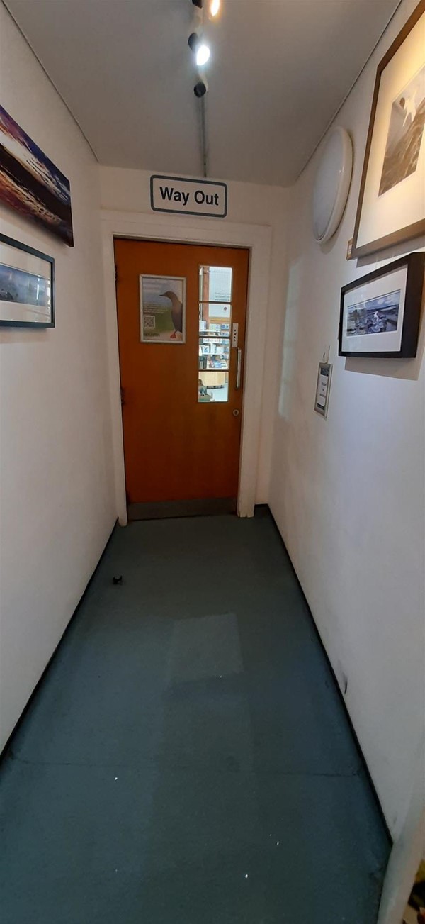 Image of an exit door