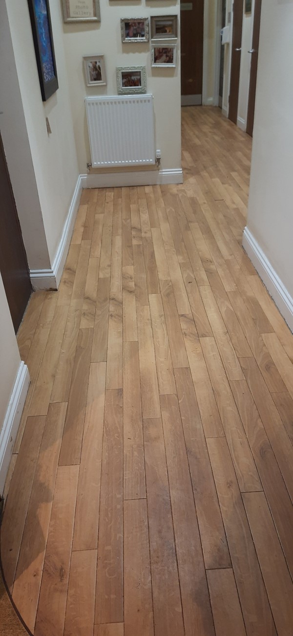 Picture of a corridor floor