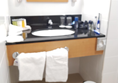 Wheelchair-level basin