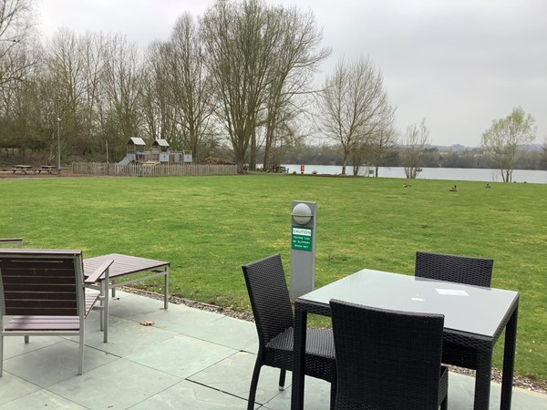 Outdoor seating area