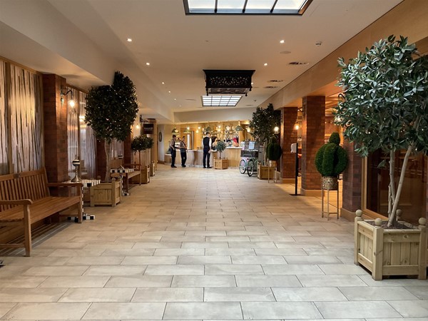 Image of a wide corridor