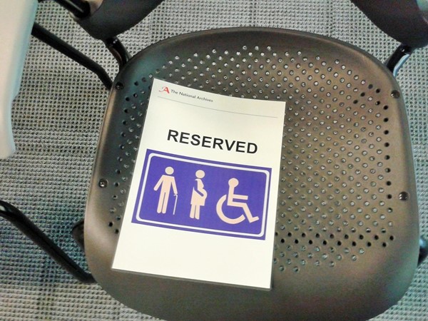 Reserved seating