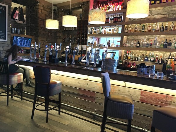 Photo of interior bar.