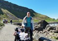 Image of people at The Giant's Causeway