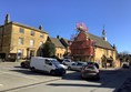 Arriving at High Street, the main car park stands in the square