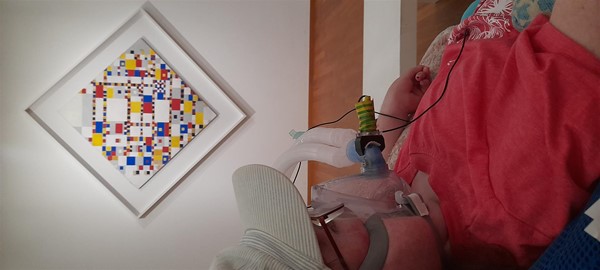 Image of a painting on a wall
