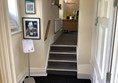 (4) 4 steps up to reception