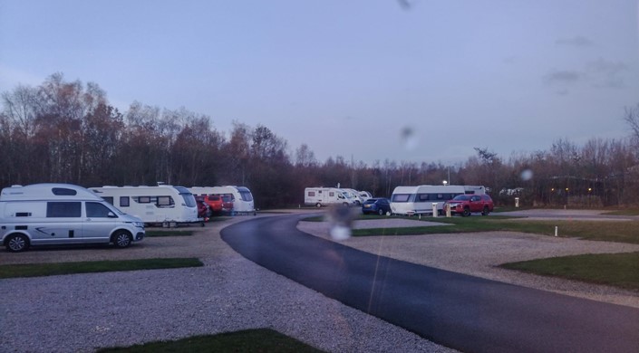 Poolsbrook Country Park Caravan Club Site