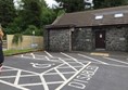 Accessible loo in the car park