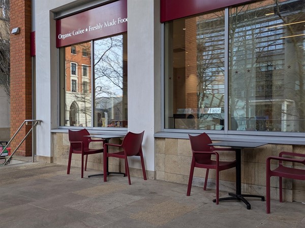image of seating area at the entrance