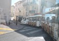 Le Petit Train de Cannes travelling through the Old Town