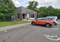 Blue Badge parking & entrance building