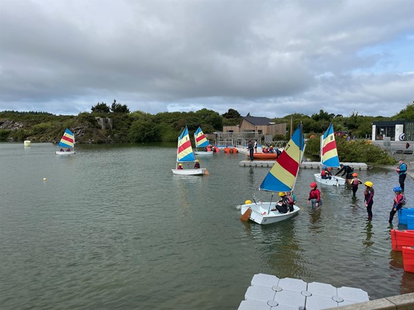 Accessible watersports on the lake