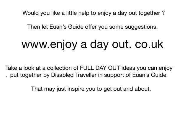 Image of the Enjoy a Day Out website