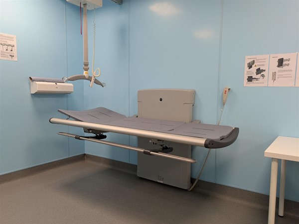 Image of Adjustable change bed