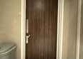 Image of accessible toilet door from the inside