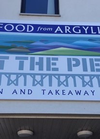 Food from Argyll at the Pier Cafe