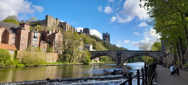 Riverside walk, Durham