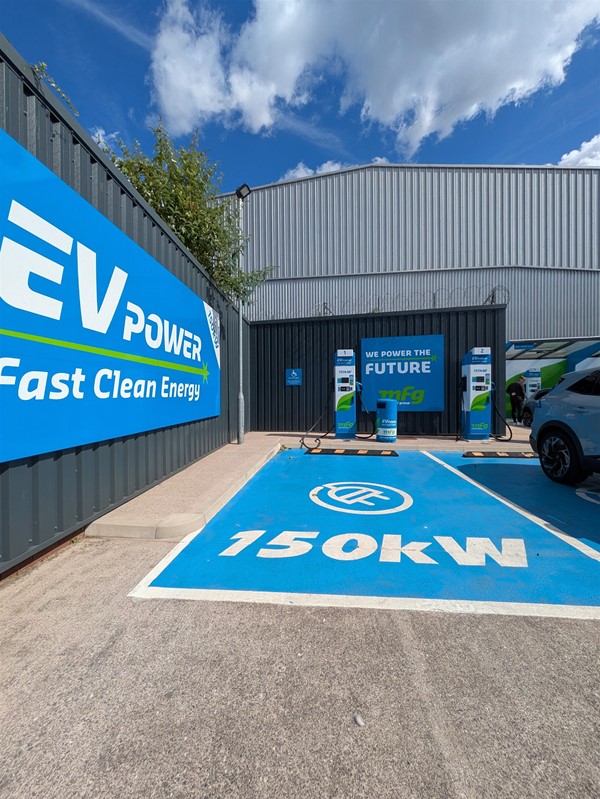 Image of EV charging bay