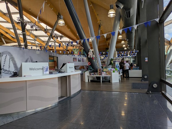 Image of reception desk