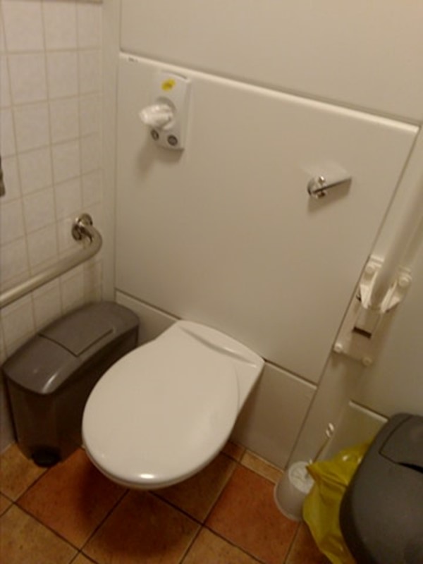 Disabled toilet.