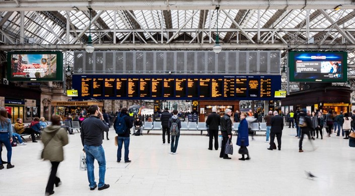 Glasgow Central Railway Station