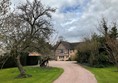 Pathway leads towards the old hall
