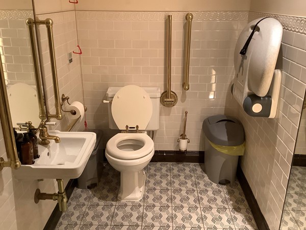 Accessible toilet.